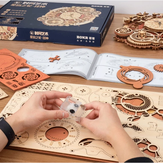 Fa mechanikus 3D kirakó - Falióra Zodiac ROKR LC601